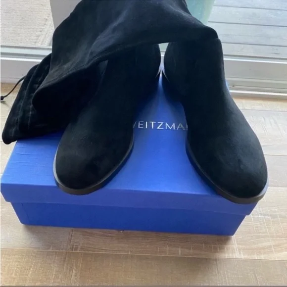 AUTHENTIC NIB Stuart Weitzman | Jocey Over The Knee Boots | 7.5 - Picture 13 of 16